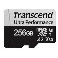 Карта памяти Transcend 256GB microSDXC class 10 UHS-I U3 A2 340S (TS256GUSD340S) tm