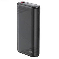 Батарея универсальная XO 20000mAh, PD/20W, QC/18W, Type-C & USB-A, black (PR150) tm