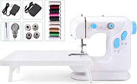 Машинка швейная MINI SEWING MACHINE круглая вилка LY-101, Ch2, портативная швейная машинка, Хорошее качество,