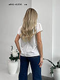Блуза жіноча н802-41550 гл, фото 5