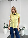 Блуза жіноча н802-41550 гл, фото 2