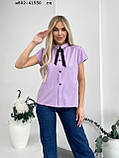 Блуза жіноча н802-41550 гл, фото 6