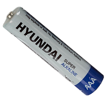 Батарейка лужна "Hyundai"  AAА / LR03 ( мініпальчик )