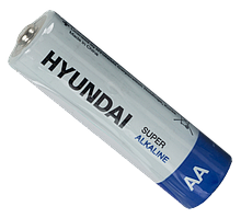 Батарейка лужна "Hyndai"  AA / LR06 ( пальчик )