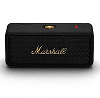 Портативна колонка Marshall, Водонепроникна переносна акумуляторна bluetooth колонка Чорна