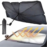 Солнцезащитный зонт для лобового стекла Зонт от солнца для переднего стекла автомобиля