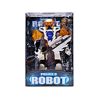 Детская игрушка Робот Police 3 2018-26 с оружием (Белый) nm
