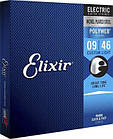 Струни для електрогітари Elixir Polyweb Custom Light (09-46), фото 3