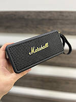 Водонепроникна bluetooth колонка, переносна портативна колонка Marshall акустика Чорна