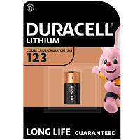Батарейка Duracell CR 123 / DL 123 * 1 (5000394123106 / 5000784) tm