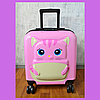 Дорожня дитяча сумка, дитяча валіза на колесах для дівчаток, фото 3
