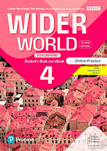 Wider World (2nd edition) for Ukraine 4 Student Book with Online Practice / Підручник з онлайн практикой