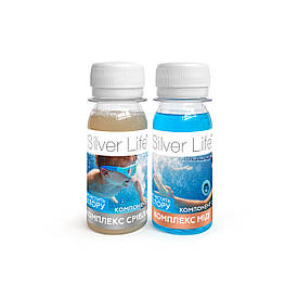 СВОД «Silver Life» Срібний бактерицидний комплекс для басейнів (2*50 мл). Ресурс 2,5 м3
