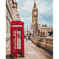 Картина по номерам "Символы Лондона" Brushme BS26716 40x50 см nm