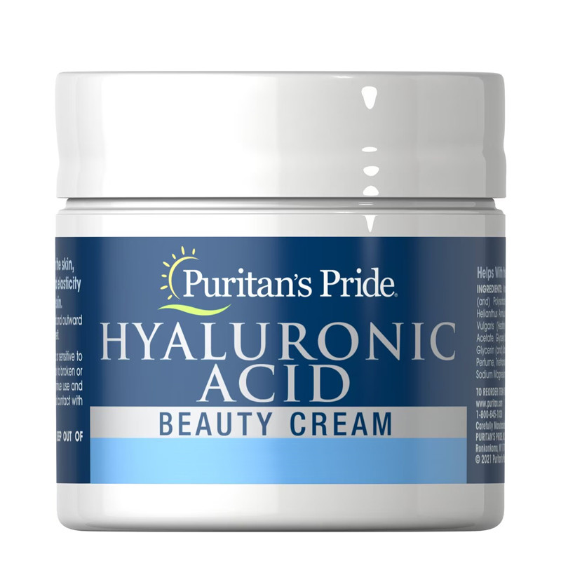 Крем с гиалуроновой кислотой Puritan's Pride Hyaluronic Acid Beauty Cream (226 г) - фото 1 - id-p1910637315