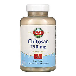 Хітозан (Chitosan) 750 мг 120 капсул CAL-80412