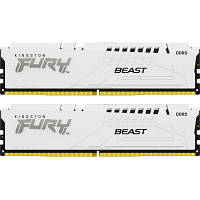 Модуль памяти для компьютера DDR5 64GB (2x32GB) 6000 MHz FURY Beast White Kingston Fury (ex.HyperX) tm