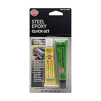 Эпоксидный стальной клей 4 минуты Versachem Metal Bond Quick Set Steel Epoxy 4 Minute Set Time 56.7 г (44209)