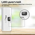УМБ Promate PowerUp-i 5000 mAh, USB-C порт PD, Lightning штекер White (powerup-i.white), фото 7