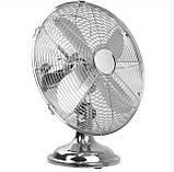 Вентилятор настільний осьовий поворотний лопатевий для дому 35 Вт Mar-Pol Побутові вентилятори для квартири, фото 7