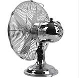 Вентилятор настільний осьовий поворотний лопатевий для дому 35 Вт Mar-Pol Побутові вентилятори для квартири, фото 4