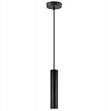 Підвісний світильник люстра стельова туба метал LED SPOT GU10 чорний з регульованою висотою трубки 955-EZ1