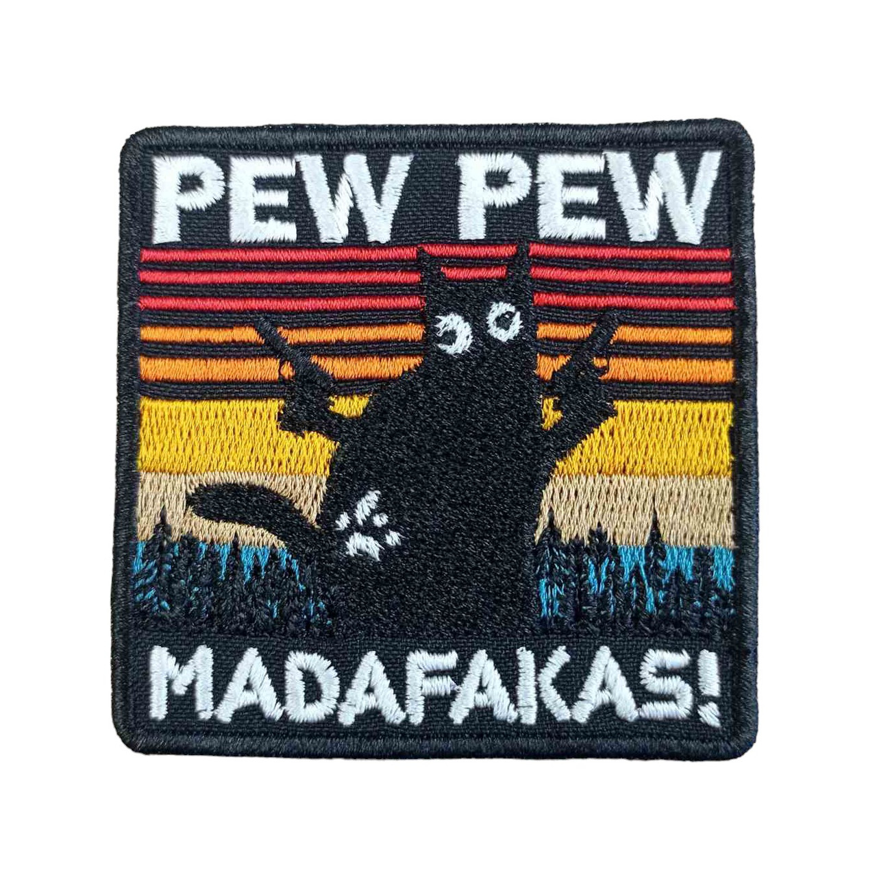Wotan шеврон "Pew pew madafakas" 7 см