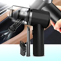 Ручной автомобильный пылесос с фильтром и на аккумуляторе для машины, автопылесос ручной на аккумуляторе PRO