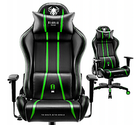 Геймерское кресло Diablo X-One черно-зеленое