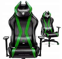 Геймерское кресло Diablo X-One Horn черно-зеленое