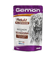 Корм для собак Gemon Dog Wet Adult дичина 0.1 кг
