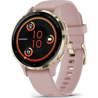 Смарт-часы Garmin Venu 3S, Dust Rose + Soft Gold, GPS (010-02785-03) tm