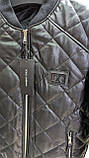 Чоловіча куртка вітровка Dolce&Gabbana CK7582 чорна S, фото 6