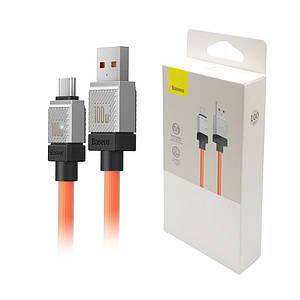Кабель USB - TypeC Baseus CoolPlay (PD100W) 1м Orange