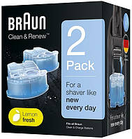 Картридж Braun CCR2 Clean & Renew жидкость для чистки электробритв 02591