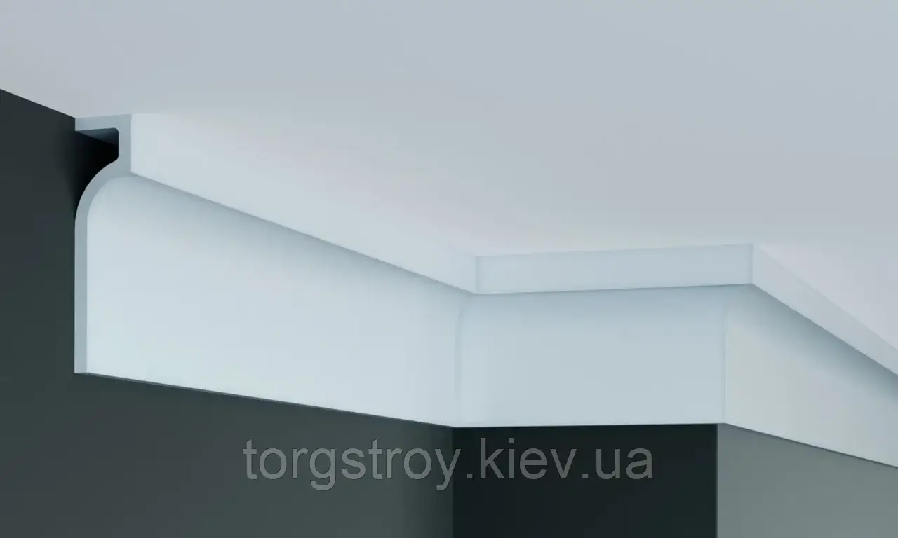 Карниз стельовий P895, довжина 2,00м, Gaudi decor