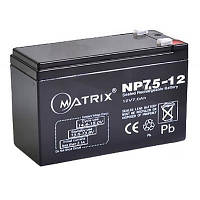 Батарея к ИБП Matrix 12V 7.5AH (NP7.5_12) tm