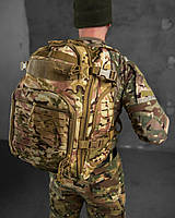 Рюкзак штурмовий мультикам, тактичний універсальний рюкзак мультикам, рюкзак військовий камуфляж д cg182