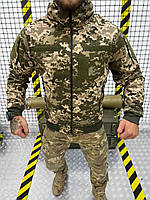 Осіння тактична куртка піксель, Військова демісезонна куртка, Тактична куртка весна осінь cg182