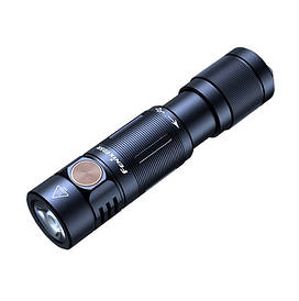 Кишеньковий ліхтарик-брелок Fenix E05R 400лм Micro-USB (Чорний)