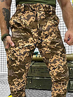 Штани зимові тактичні піксель, військові штани утеплені, тактичні штани на флісі cg182