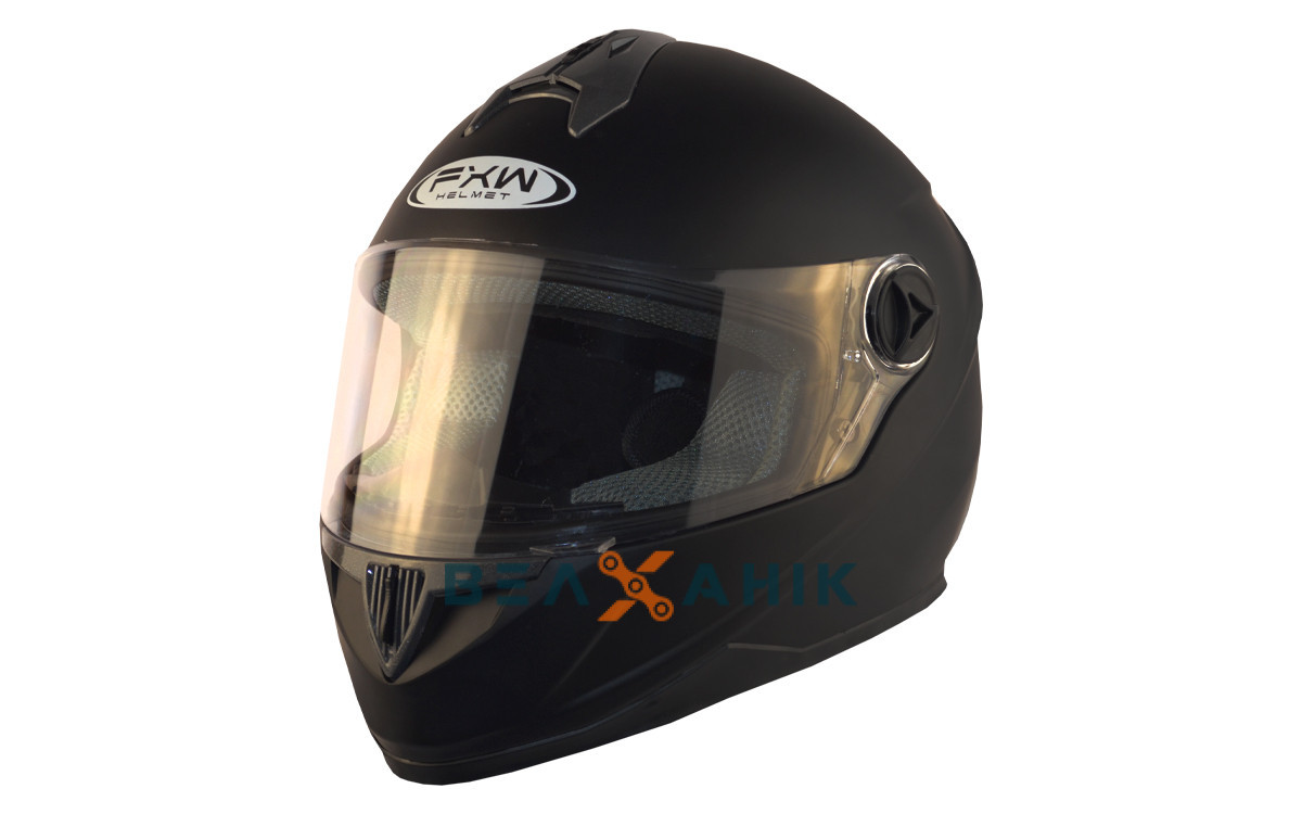 Шолом (інтеграл) FXW HF-122 Black Matt [M], фото 1