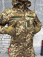 Военный костюм осень Softshell, тактическая армейская форма утепленная, военная форма пиксель на cg182