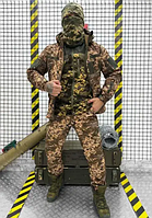 Костюм тактический утепленный 5 в 1, военная форма пиксель, демисезонный армейский костюм зсу cg182