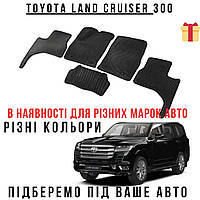 Килимки для салону авто,Килимки салону для машин, EVA килимки для машин Toyota Land Cruiser 300