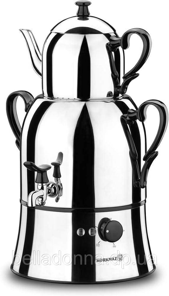 Самовар електричний (термопот) електрочайник Korkmaz A338 (Туреччина), фото 1