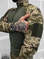 Армейская рубашка пиксель, боевая рубашка убакс ЗСУ, тактические рубашки Ubacs, тактическая рубаш cg182