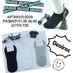 Шкарпетки- сліди з сіткою Розмір: 31-36 і 36-40 (15780)