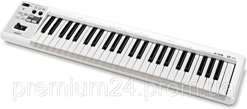 MIDI-клавиатура Roland A-49 WH - фото 1 - id-p2203760319