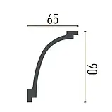 Карниз стельовий P893, довжина 2,00м, Gaudi decor, фото 3